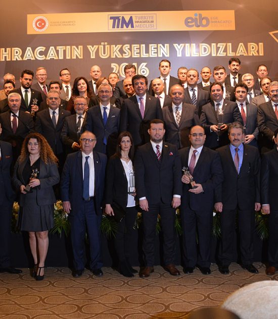 EİB İHRACATIN YÜKSELEN YILDIZLARI ÖDÜLLERİ