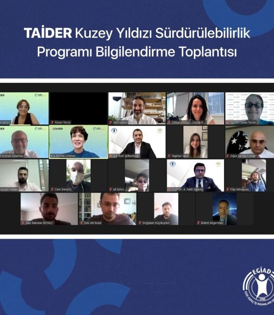 TAİDER Kuzey Yıldızı Sürdürülebilirlik Programı Bilgilendirme Toplantısı