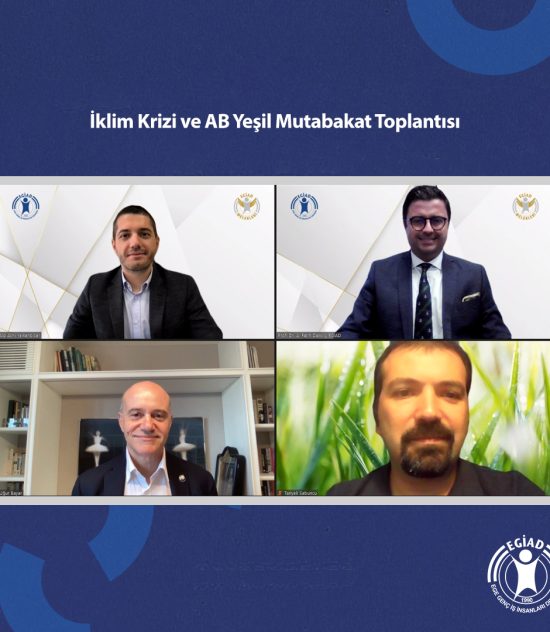 İklim Krizi ve AB Yeşil Mutabakat Toplantısı