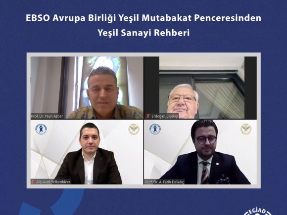 EBSO Avrupa Birliği Yeşil Mutabakat Penceresinden Yeşil Sanayi Rehberi