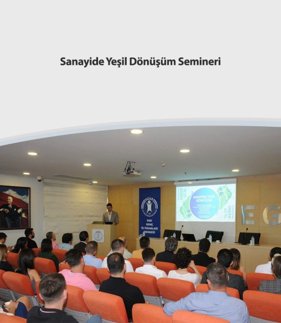 Sanayide Yeşil Dönüşüm Semineri