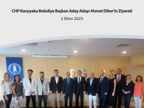 CHP Karşıyaka Belediye Başkan Aday Adayı Ahmet Diker’in Ziyareti