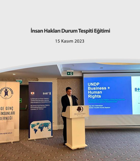 İnsan Hakları Durum Tespiti Eğitimi