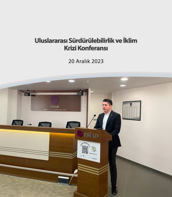 Uluslararası Sürdürülebilirlik ve İklim Krizi Konferansı