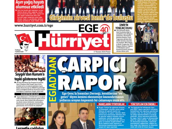 “EGİAD’dan Çarpıcı Rapor” Başlıklı Haber