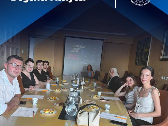 EGİAD Gençlik Komisyonu Değerler Atölyesi