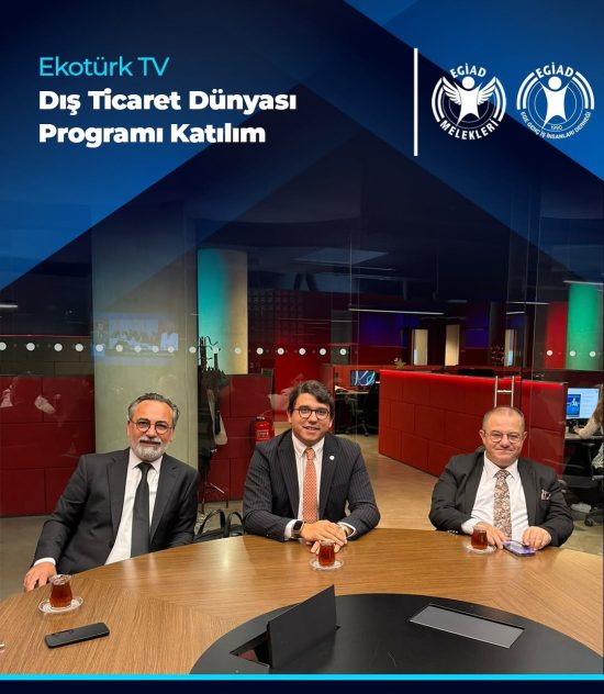 Ekotürk TV Dış Ticaret Dünyası Programı Katılım