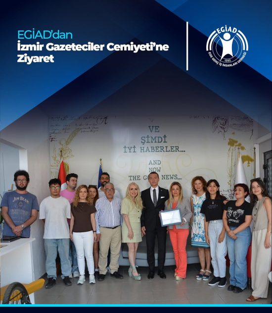 EGİAD’dan İzmir Gazeteciler Cemiyeti’ne Ziyaret
