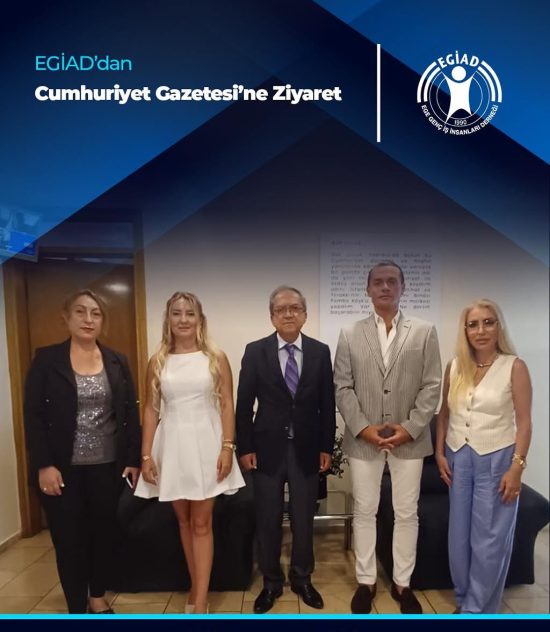 EGİAD’dan Cumhuriyet Gazatesi’ne Ziyaret