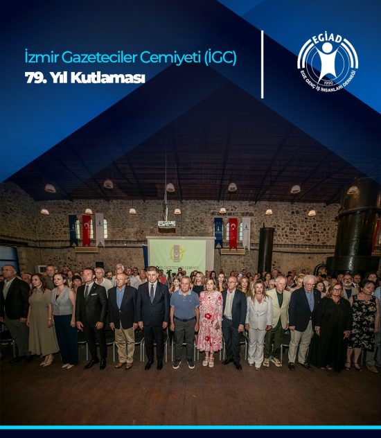 İzmir Gazeteciler Cemiyeti (İGC) 79. Yıl Kutlaması