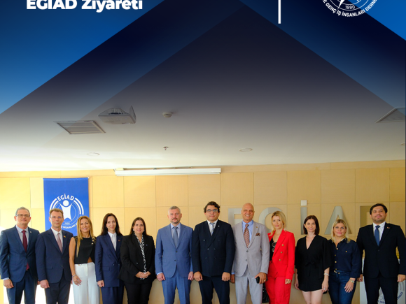 Belarus Cumhuriyeti Büyükelçisi  Anatoli Glaz’ın EGİAD Ziyareti