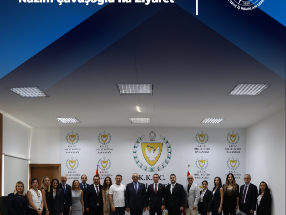 KKTC Milli Eğitim Bakanı Nazım Çavuşoğlu’na Ziyaret
