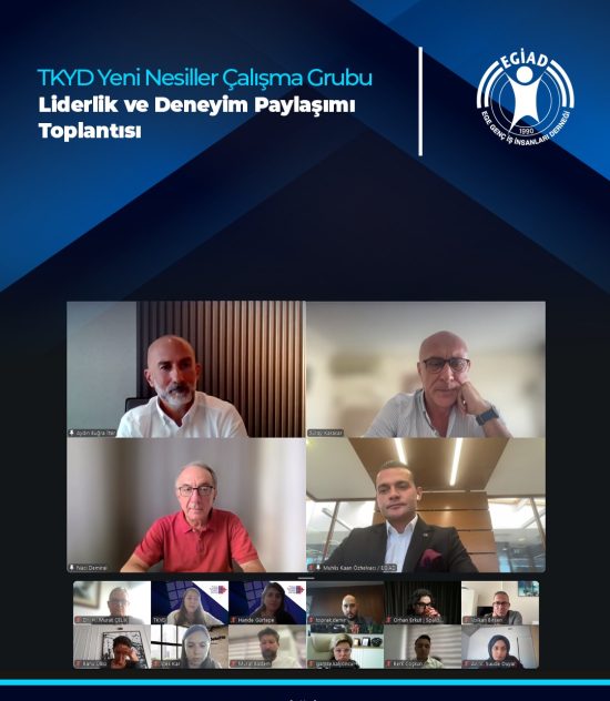 TKYD yeni Nesiller Çalışma Grubu Liderlik ve Deneyim Paylaşım Toplantısı