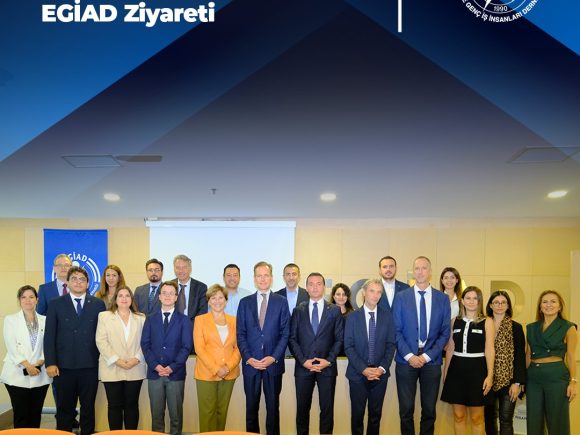 Belçika Büyükelçisi Hendrik Van de Velde’nin EGİAD Ziyareti