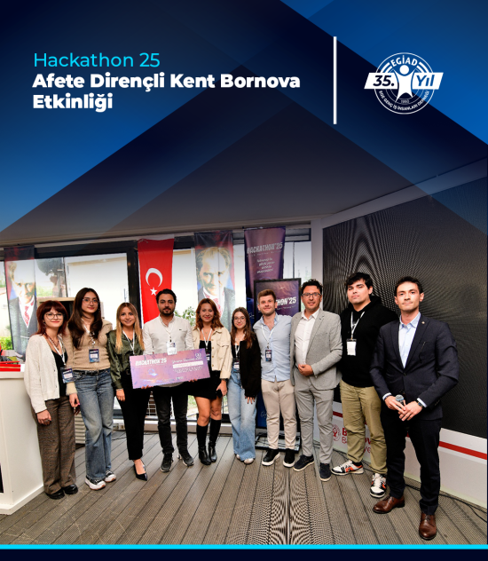 Hackathon 25 Afete Dirençli Kent Bornova Etkinliği