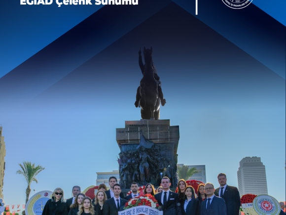 Atatürk’ü Anma Günü Programı EGİAD Çelenk Sunumu