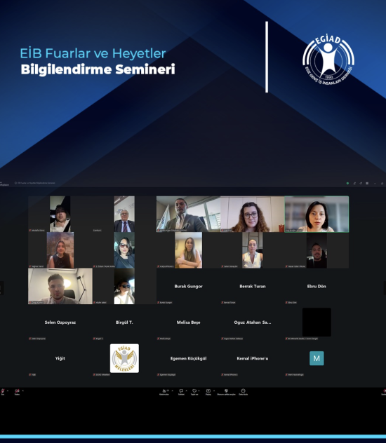 EİB Fuarlar ve Heyetler  Bilgilendirme Semineri