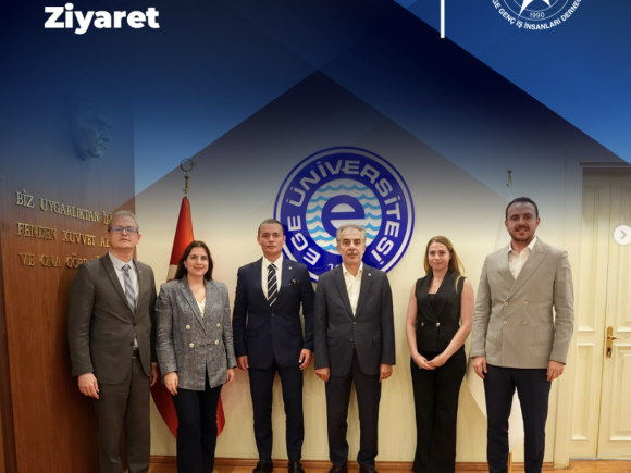 Ege Üniversitesi Rektörü  Prof. Dr. Musa Alcı’ya  Ziyaret