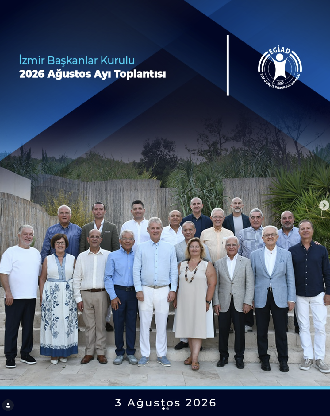 İzmir Başkanlar Kurulu  2026 Ağustos Ayı Toplantısı