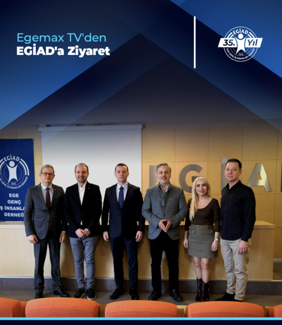 Egemax TV’den EGİAD’a Ziyaret