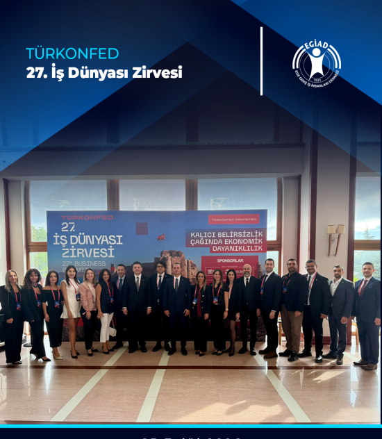 TÜRKONFED 27. İş Dünyası Zirvesi