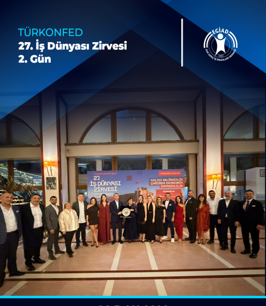 TÜRKONFED 27. İş Dünyası Zirvesi 2. Gün