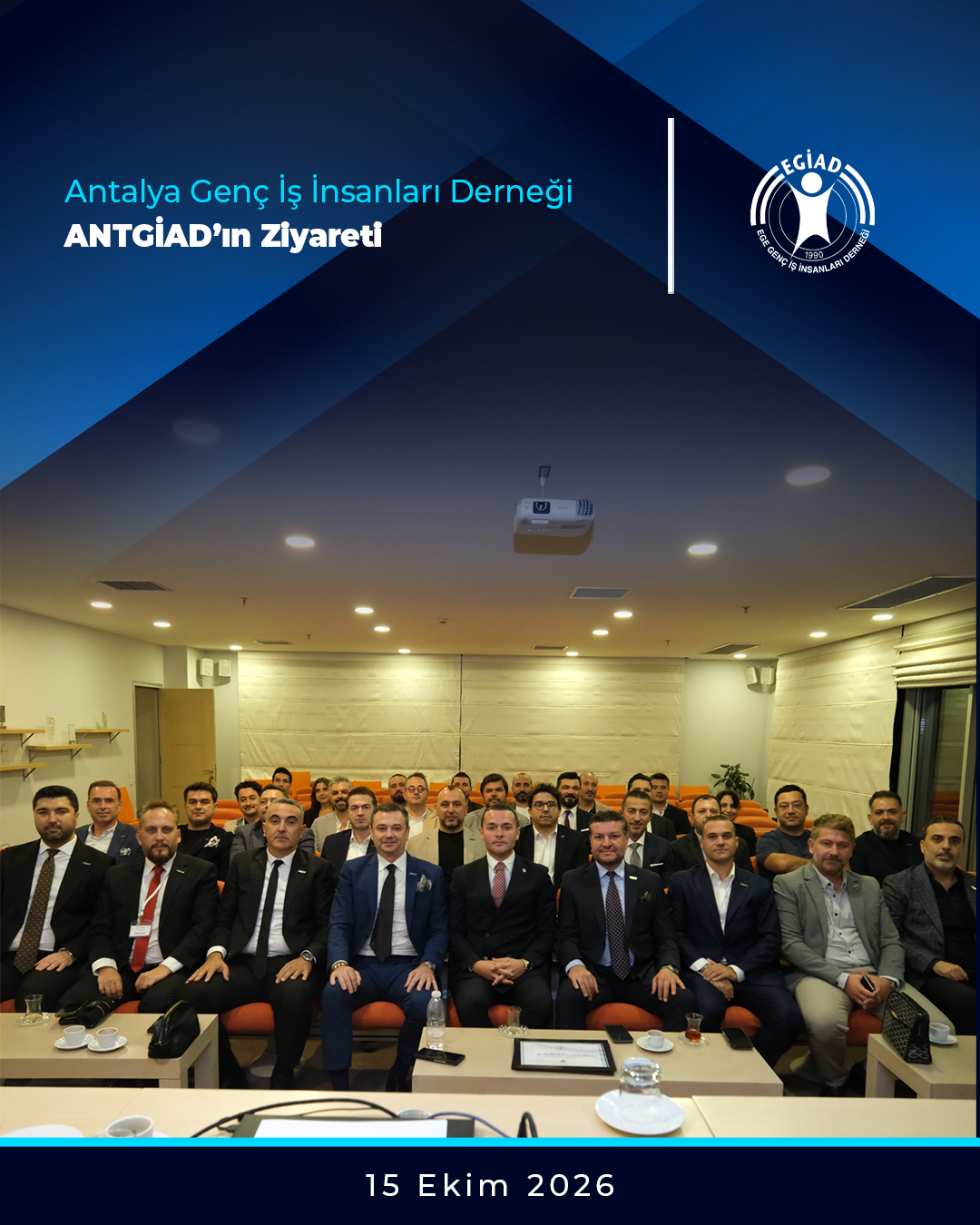 Antalya Genç İş İnsanları Derneği ANTGİAD’ın Ziyareti