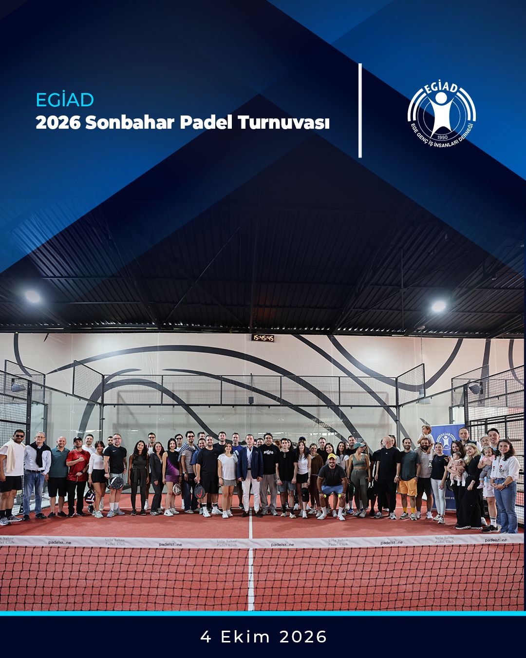 EGİAD 2026 Sonbahar Padel Turnuvası